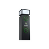 EVEC PEDESTAL: DUAL SOCKET | 22kW | 3-PHASE