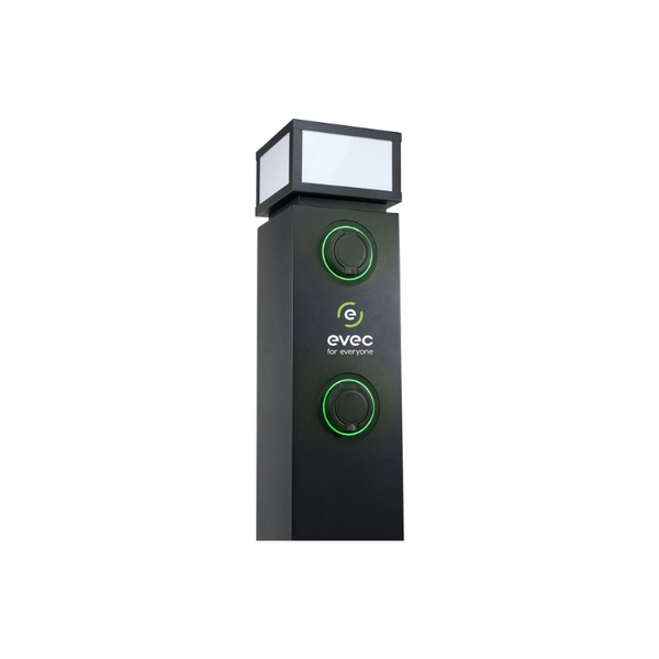 EVEC PEDESTAL: DUAL SOCKET | 7kW