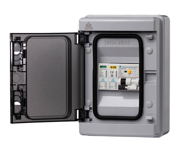 WCED A TYPE RCBO | 40A EV SURGE PROTECT UNIT | IP65