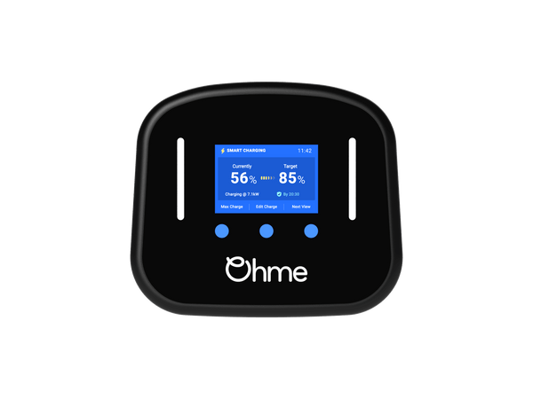 OHME HOME PRO: 7.4kW | TETHERED | SINGLE PHASE - voltaev.co.uk